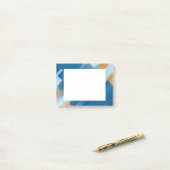 Abstracte Art Post Opmerkingen Post-it® Notes (Op bureau)