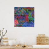 ABSTRACTE ART POSTER (Keuken)