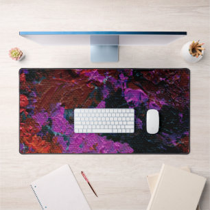 Abstracte Art Red Planet Garden Bureaumat
