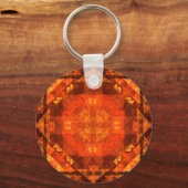 Abstracte Art Sleutelhanger zonder grenzen (Voorkant)