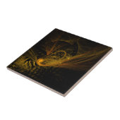 Abstracte Art-tegel voor breekpunt Tegeltje (Zijkant)