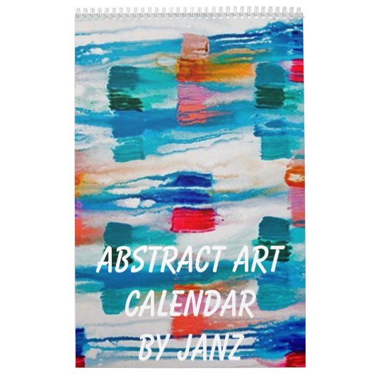 Abstracte Art Wall Agenda van Janz Kalender (Hoes)