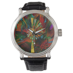 Abstracte Art Watch Horloge