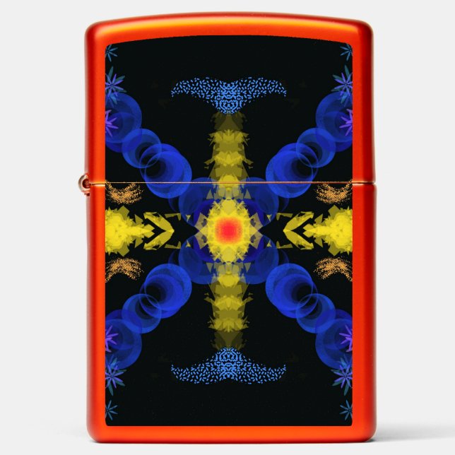 Abstracte Art Zippo Lighter (Front)