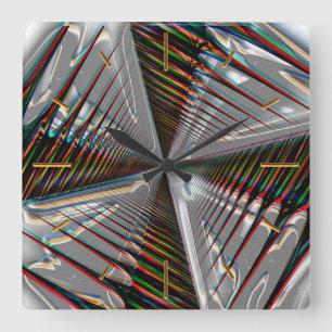 Abstracte Artikel 144 Numerieke Opties Muurklokken