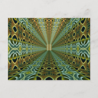 Abstracte ARTs - Kaleidoscooppatroon 05 Briefkaart