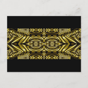 Abstracte ARTs - mini Kaleidoscoop 5 Briefkaart