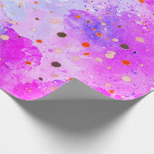 Abstracte Artsy Fun Cadeau Ideeën Inpakpapier (Hoek)