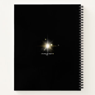 Abstracte aubergine en kleur werveling schetsboek notitieboek