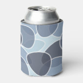Abstracte band vormontwerp blikjeskoeler (Blikje Voorkant)