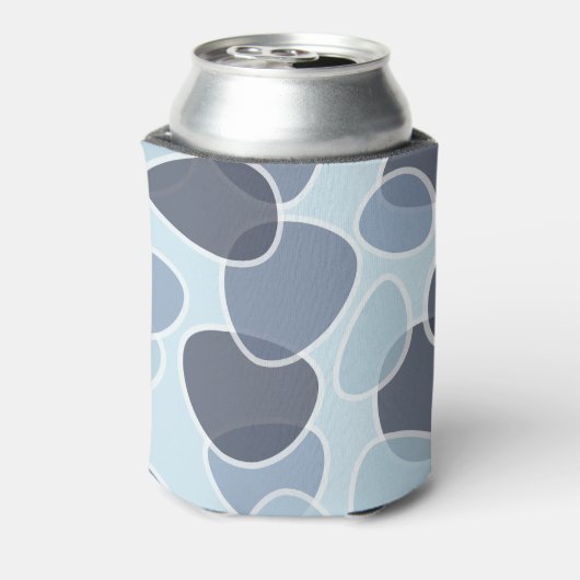 Abstracte band vormontwerp blikjeskoeler (Blikje Achterkant)