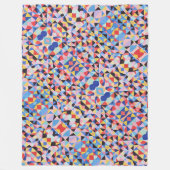 Abstracte Bauhaus geometrische kunst Fleece Deken (Voorkant)