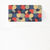 Abstracte Bauhaus-stijl Spandoek (Insitu)