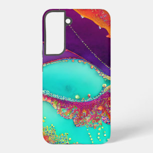  Abstracte Beachy Art Samsung Galaxy Hoesje