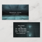 abstracte bedrijfsstad visitekaartje (Voorkant / Achterkant)