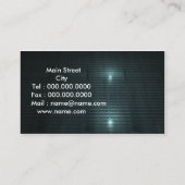 abstracte bedrijfsstad visitekaartje (Achterkant)