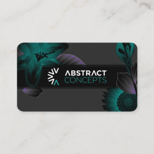 abstracte begrippen visitekaartjes