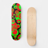 Abstracte bellen 01 skateboard (Voorkant)