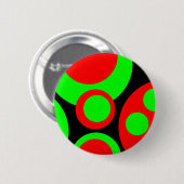 Abstracte bellen 02 ronde button 5,7 cm (Voorkant /achterkant)