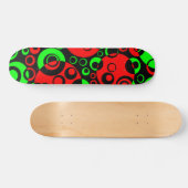 Abstracte bellen 02 - V2 Skateboard (Horizontaal)