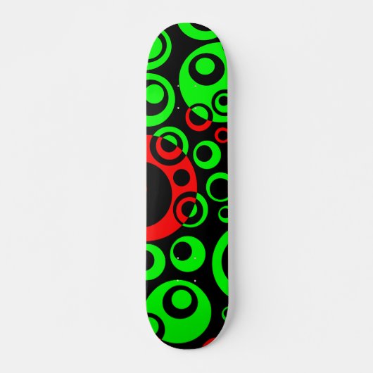 Abstracte bellen 04 - V2 Skateboard (Voorkant)