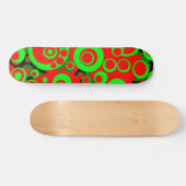 Abstracte bellen 05 skateboard (Horizontaal)
