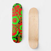 Abstracte bellen 05 skateboard (Voorkant)