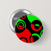 Abstracte bellen 07 ronde button 5,7 cm (Voorkant /achterkant)