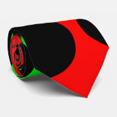 Abstracte bellen 10 stropdas (Opgerold)