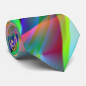 Abstracte bellen stropdas (Opgerold)