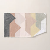 Abstracte bergen bad handdoek (Handdoek)