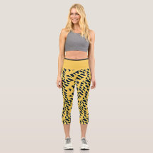 Abstracte bergtoppen - geel