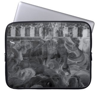 ABSTRACTE BETALING LAPTOP SLEEVE