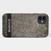 Abstracte betontextuur Case-Mate iPhone case (Achterkant (horizontaal))