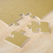 Abstracte bewegingen Modern roze Golden Fractal Na Legpuzzel (Zijkant)