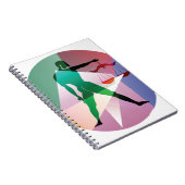 abstracte bil notitieboek (Rechterzijde)