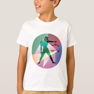 abstracte bil t-shirt