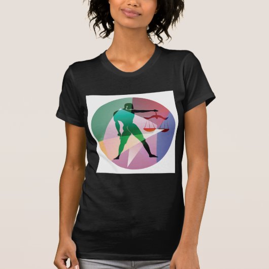 abstracte bil t-shirt (Voorkant)