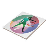 abstracte bil tegeltje (Zijkant)