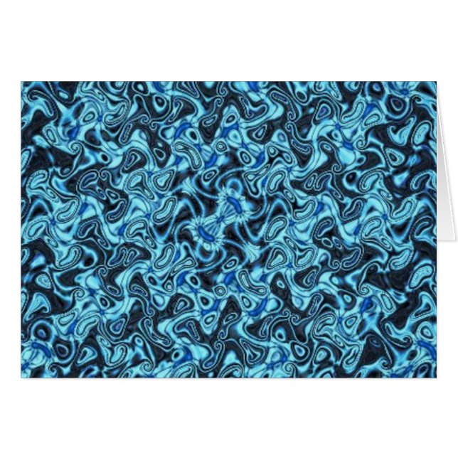 abstracte biologiekaart (Voorkant Horizontaal)