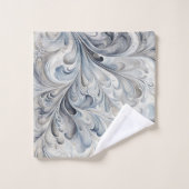 Abstracte bladeren badhanddoeken bad handdoek (Wasdoekje)