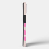 Abstracte bladeren roze Sinaasappel moderne vormen Case-Mate iPhone Case (Achterkant / Rechts)