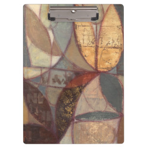 Abstracte bladschilderij van Floral door Norman Wy Klembord