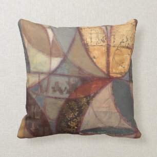 Abstracte bladschilderij van Floral door Norman Wy Kussen