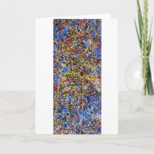 Abstracte blanco Kaart