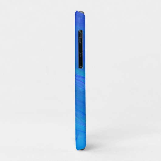 Abstracte blauw Turquoise Gradiënt Case-Mate iPhone Case (Achterkant/links)
