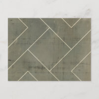 Abstracte blauwdruk met geometrische vormen