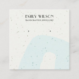 ABSTRACTE BLAUWE BLAUWE BLAUWE BLAUWBEELDSCHERM VA VIERKANTE VISITEKAARTJE