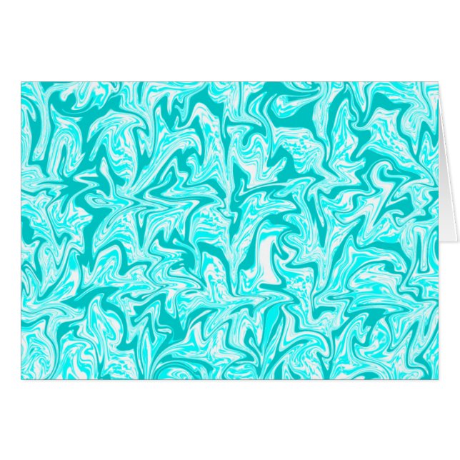 Abstracte blauwe dragel (Voorkant Horizontaal)