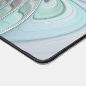 Abstracte blauwe groene vlinder Fantasy Fractal Ar Bureaumat (Hoek)